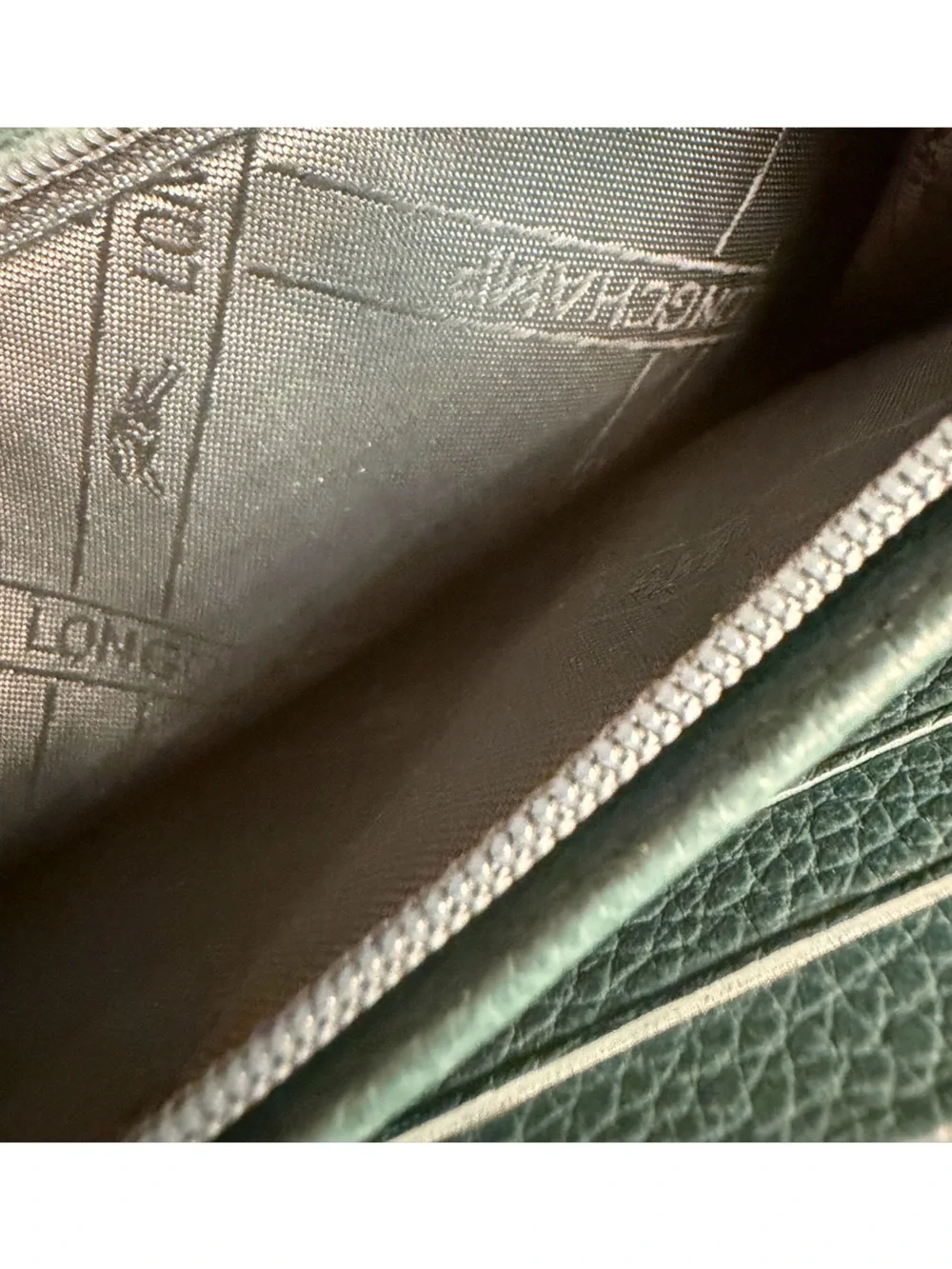 Longchamp Continental Wallet Long Green Limited Edition Designer Collection